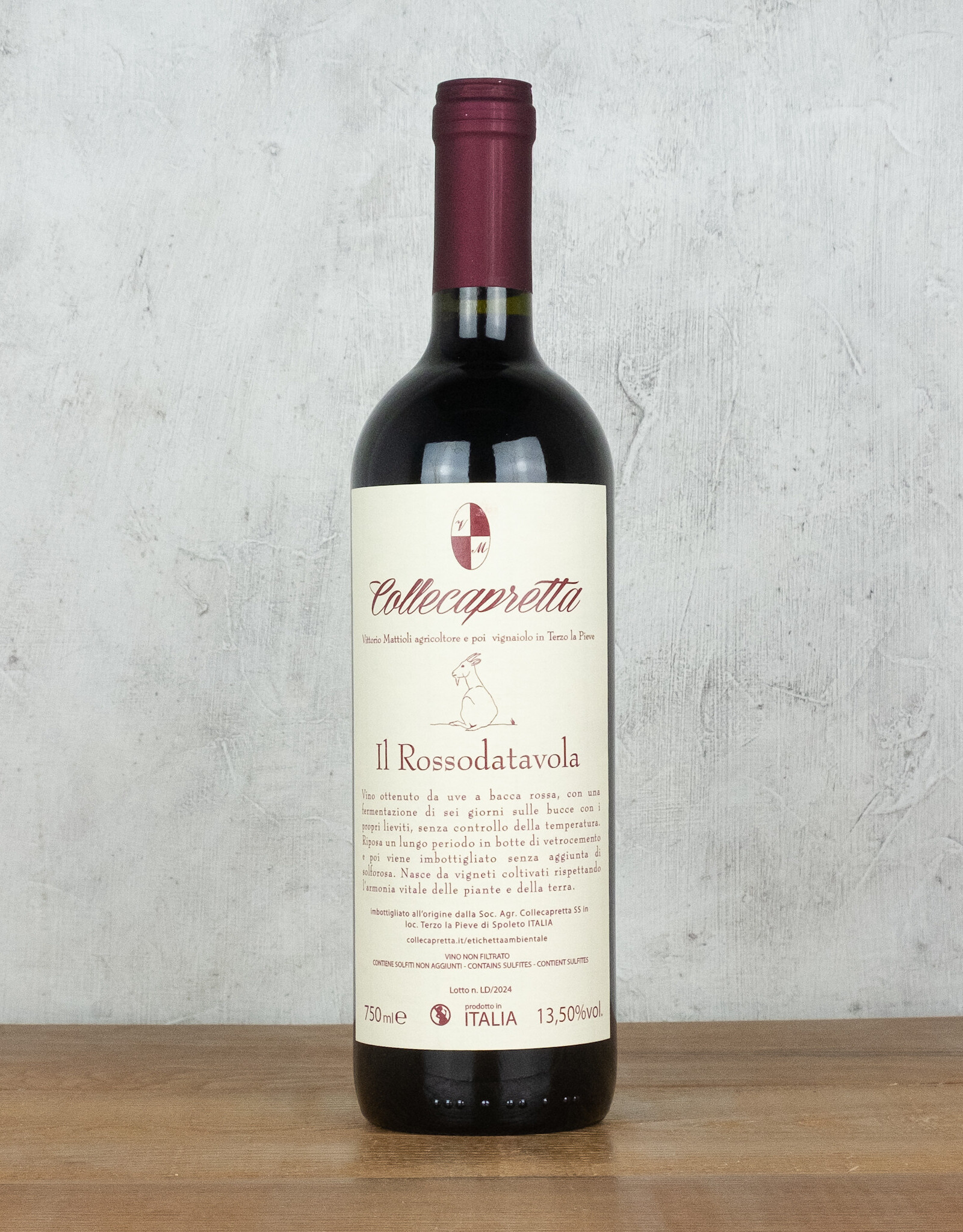 Collecapretta Rossodatavola