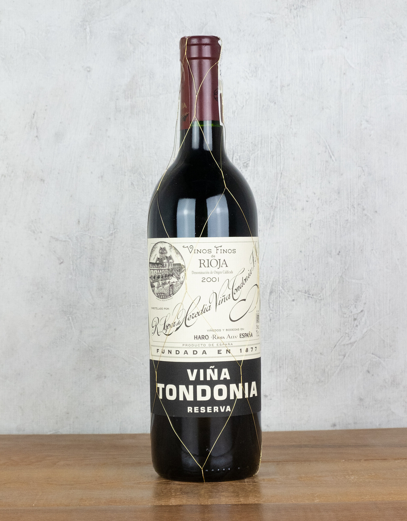 Lopez de Heredia Rioja Reserva Vina Tondonia 2001