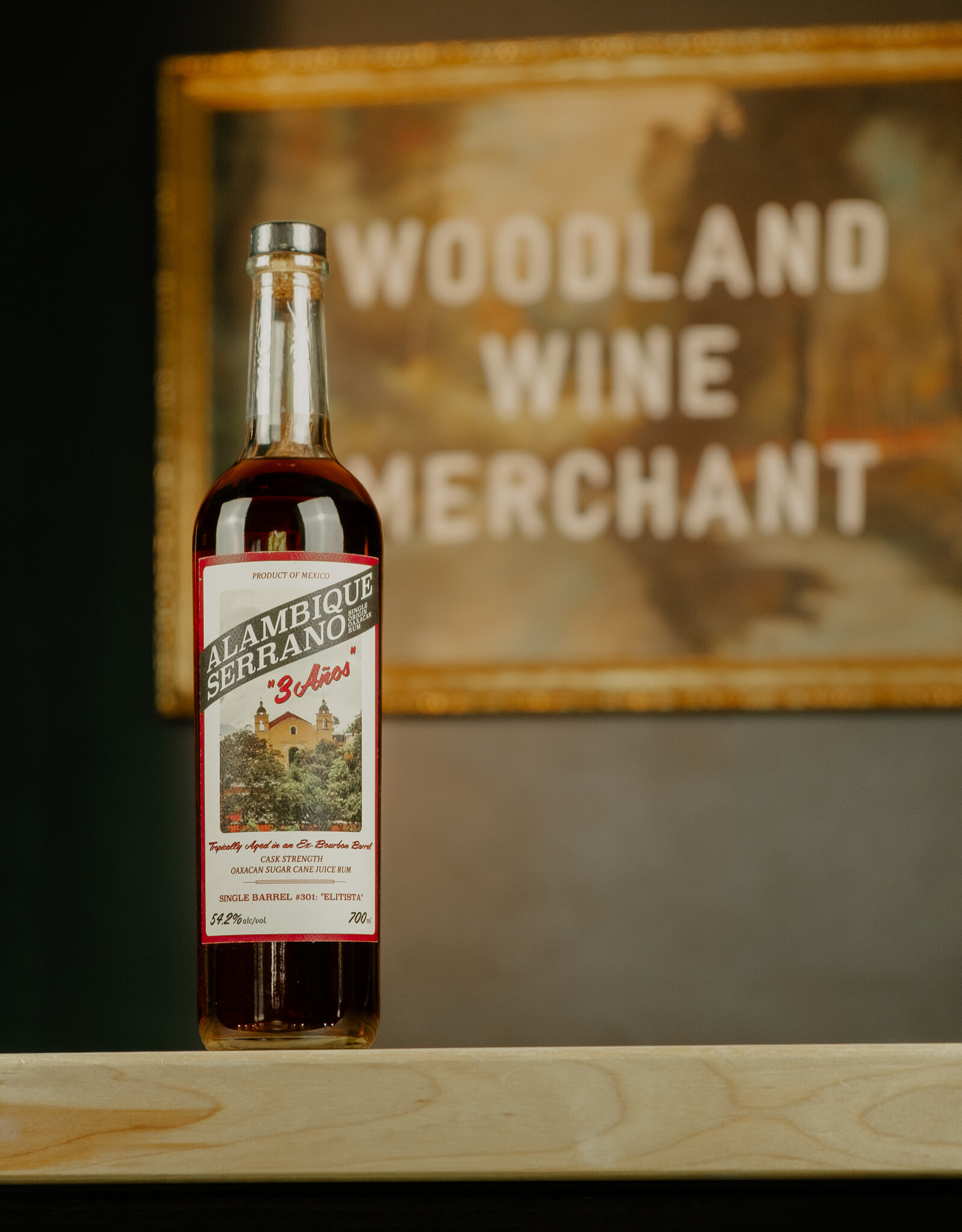 Alambique Serrano 3 Anos WWM Single Barrel #301