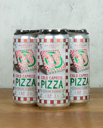 Dssolvr Cold Caprese Pizza Italian Pils 4pk