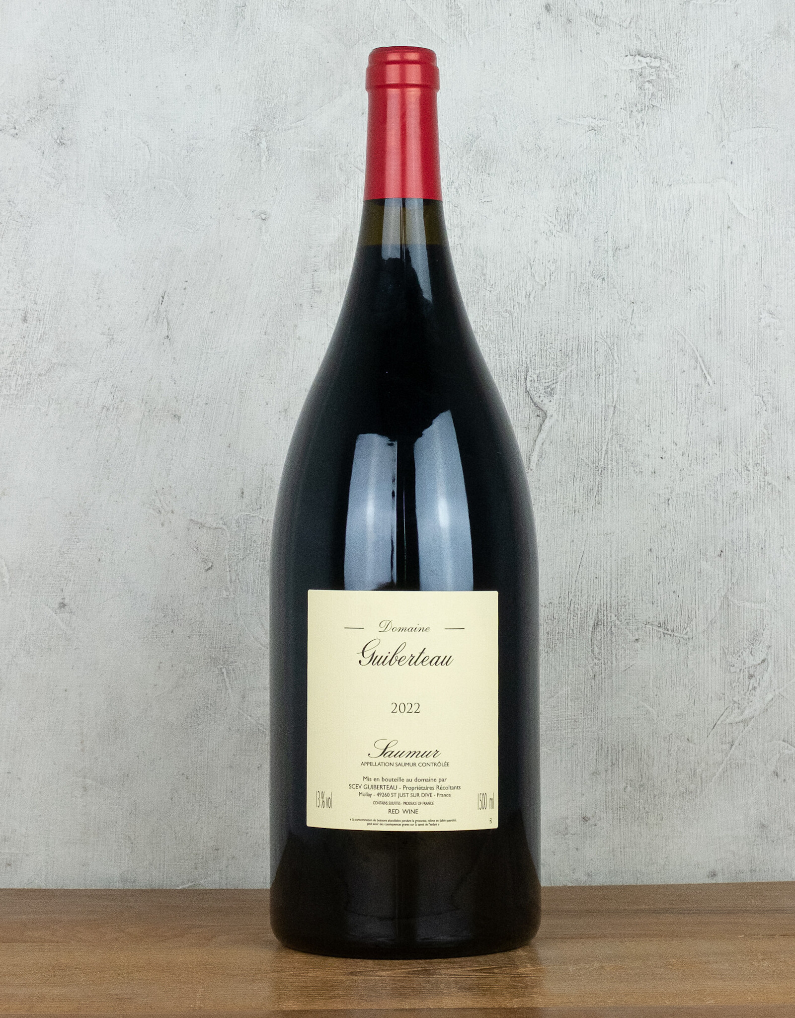 Domaine Guiberteau Saumur Rouge ‘22 1.5l