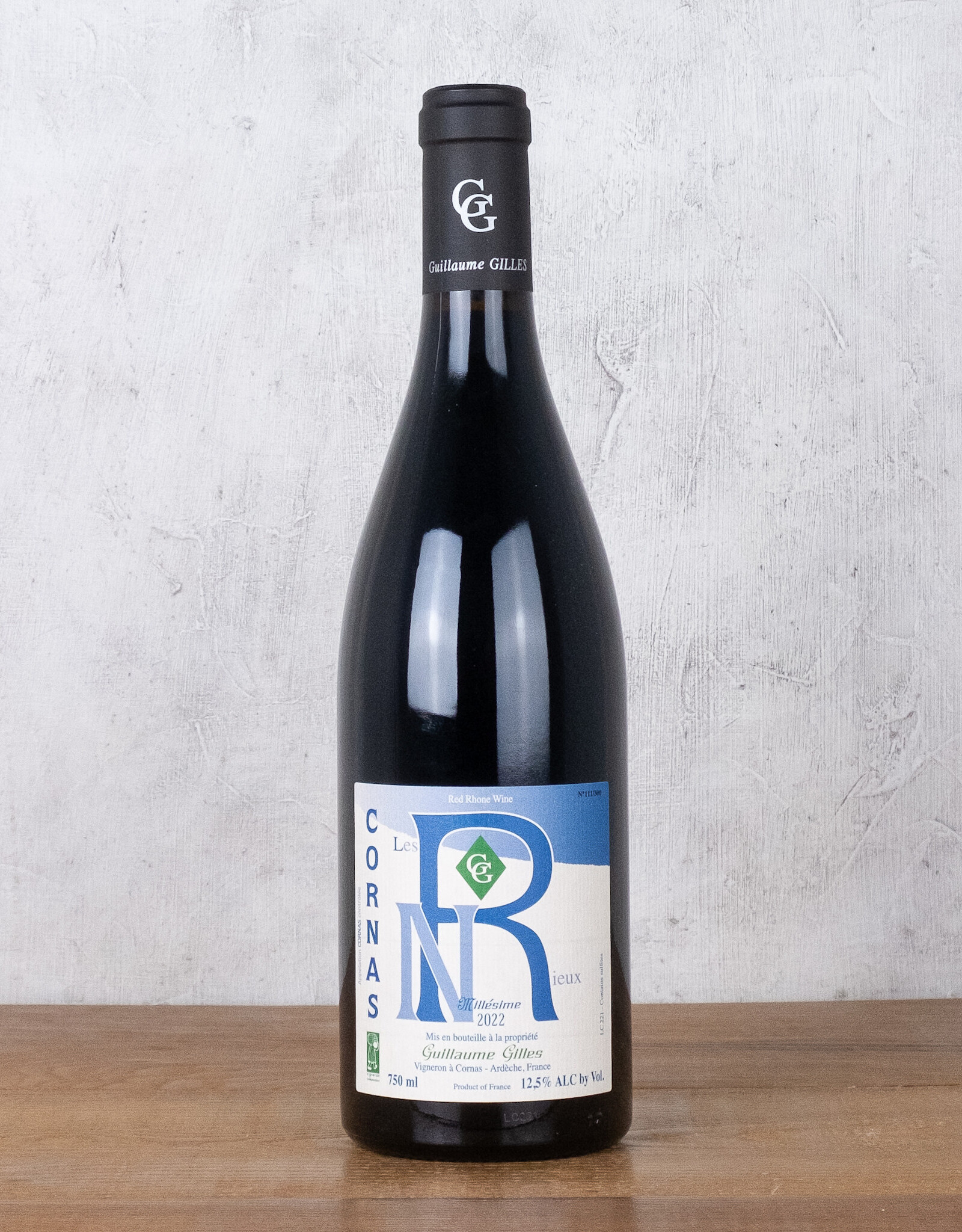 Guillaume Gilles Cornas Nouvelle ‘R’ Les Rieux
