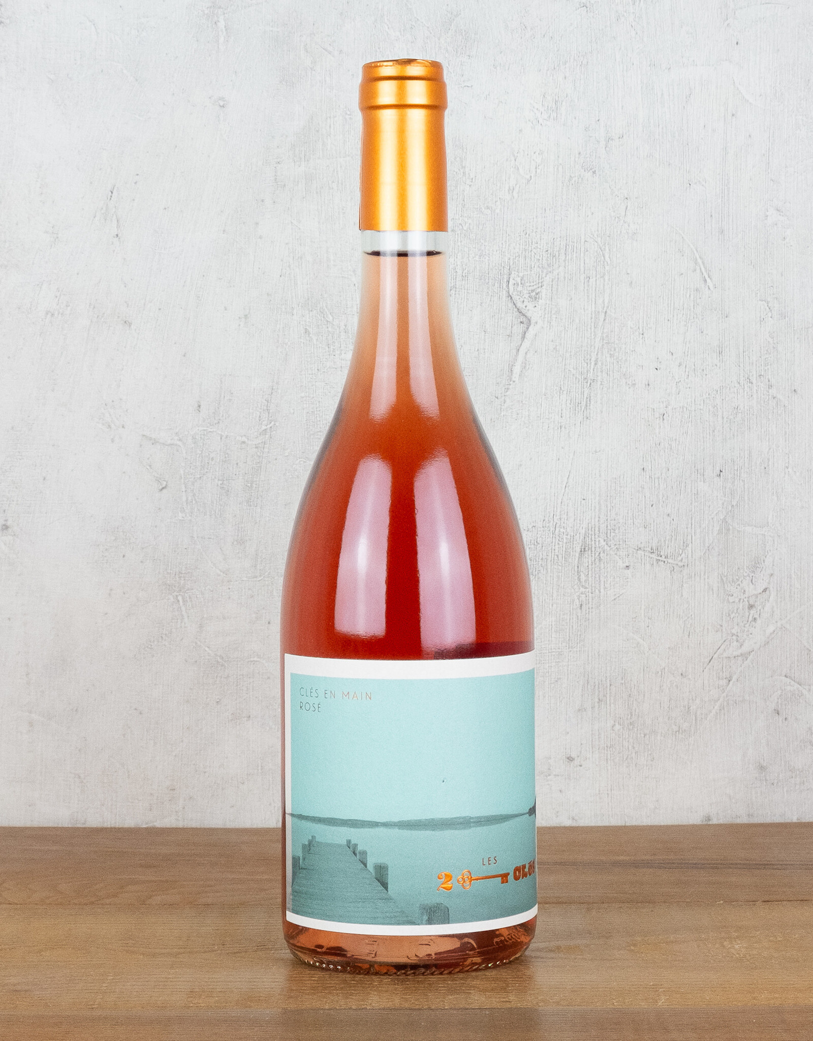 Des Deux Cles Cles en Maine Rose