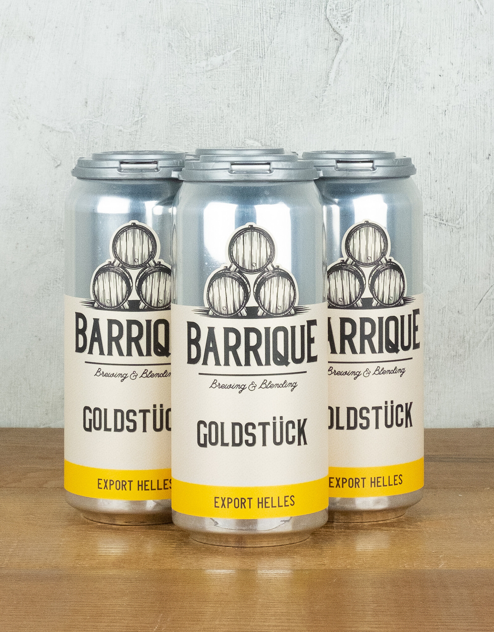 Barrique Goldstück Export Helles 4pk