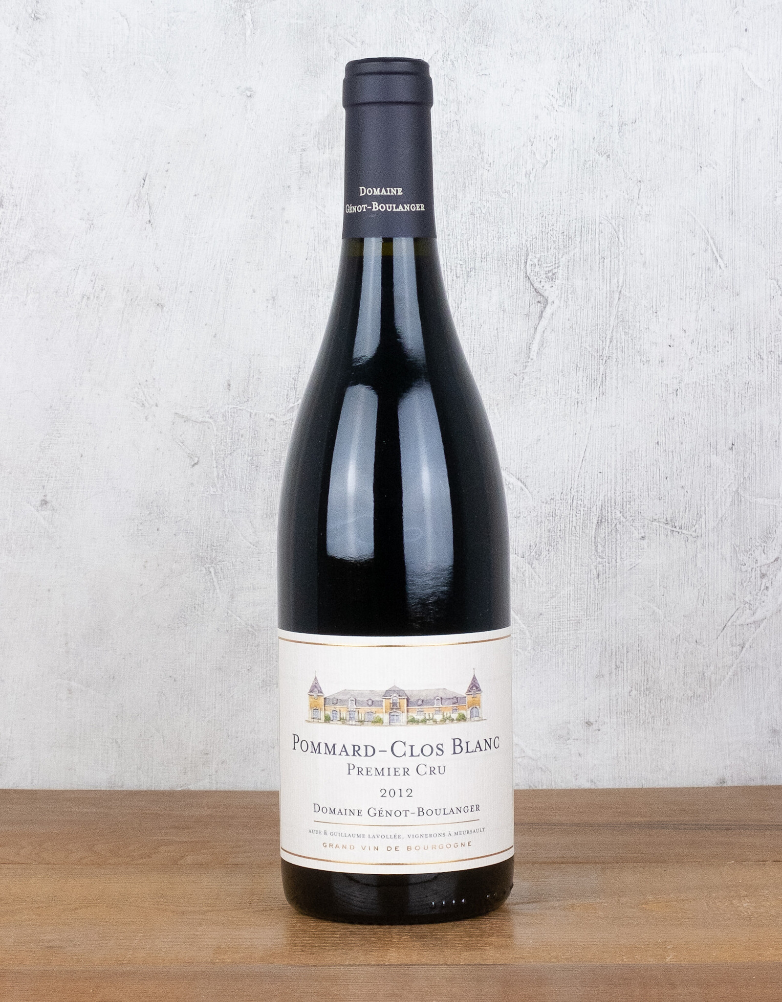 Domaine Genot-Boulanger Pommard Clos Blanc 1er Cru Bourgogne Rouge ‘12