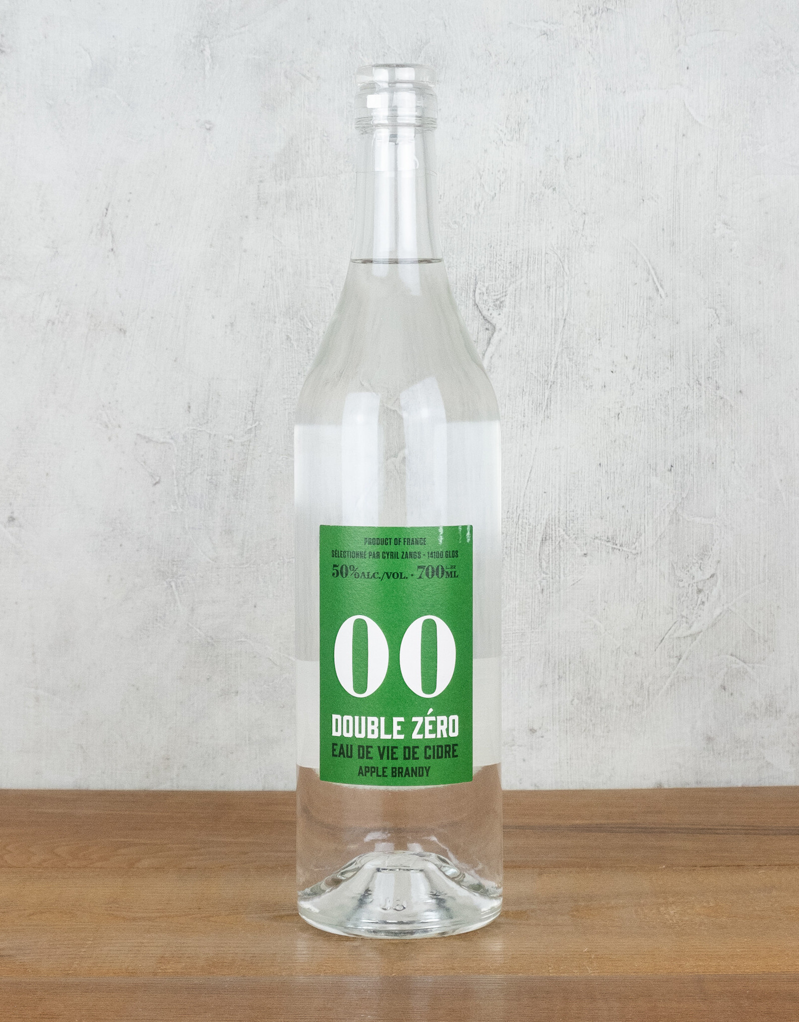 Cyril Zang’s Double Zero Eau de Vie de Cidre