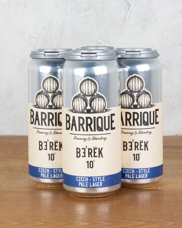 Barrique Berek 10 Czech Style Pale Lager 4pk