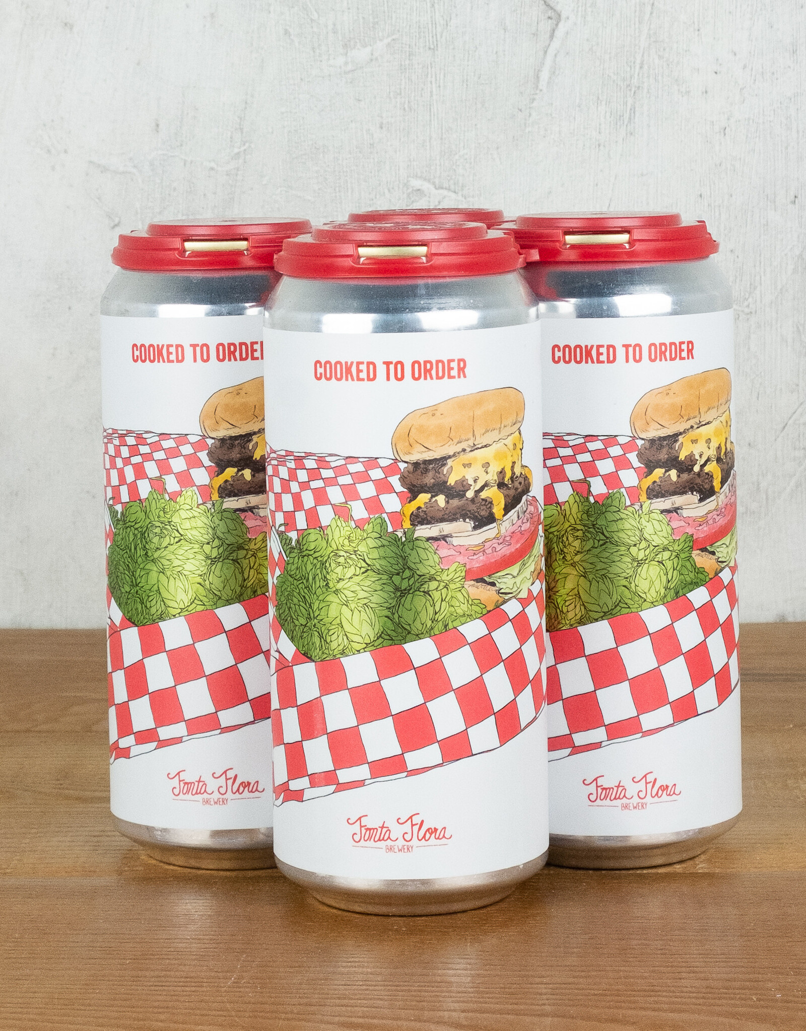 Fonta Flora Cooked to Order Hazy IPA 4pk