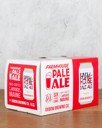Oxbow Brewing Farmhouse Pale Ale 6pk