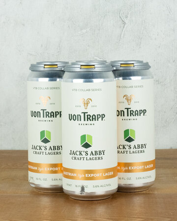 Von Trapp Jack’s Abbey Collab Austrian Style Export Lager 4pk