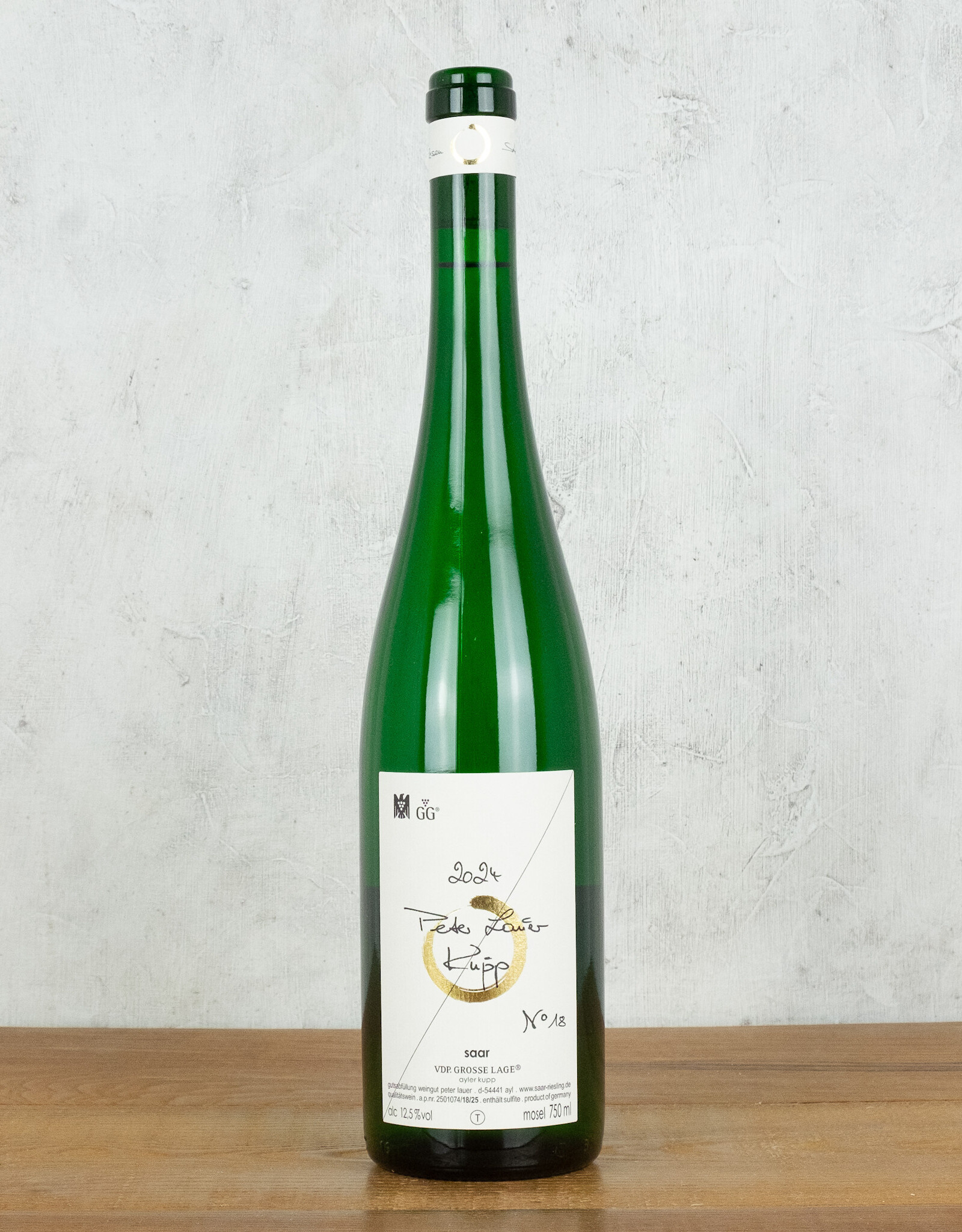 Peter Lauer Kupp no. 18 GG Riesling