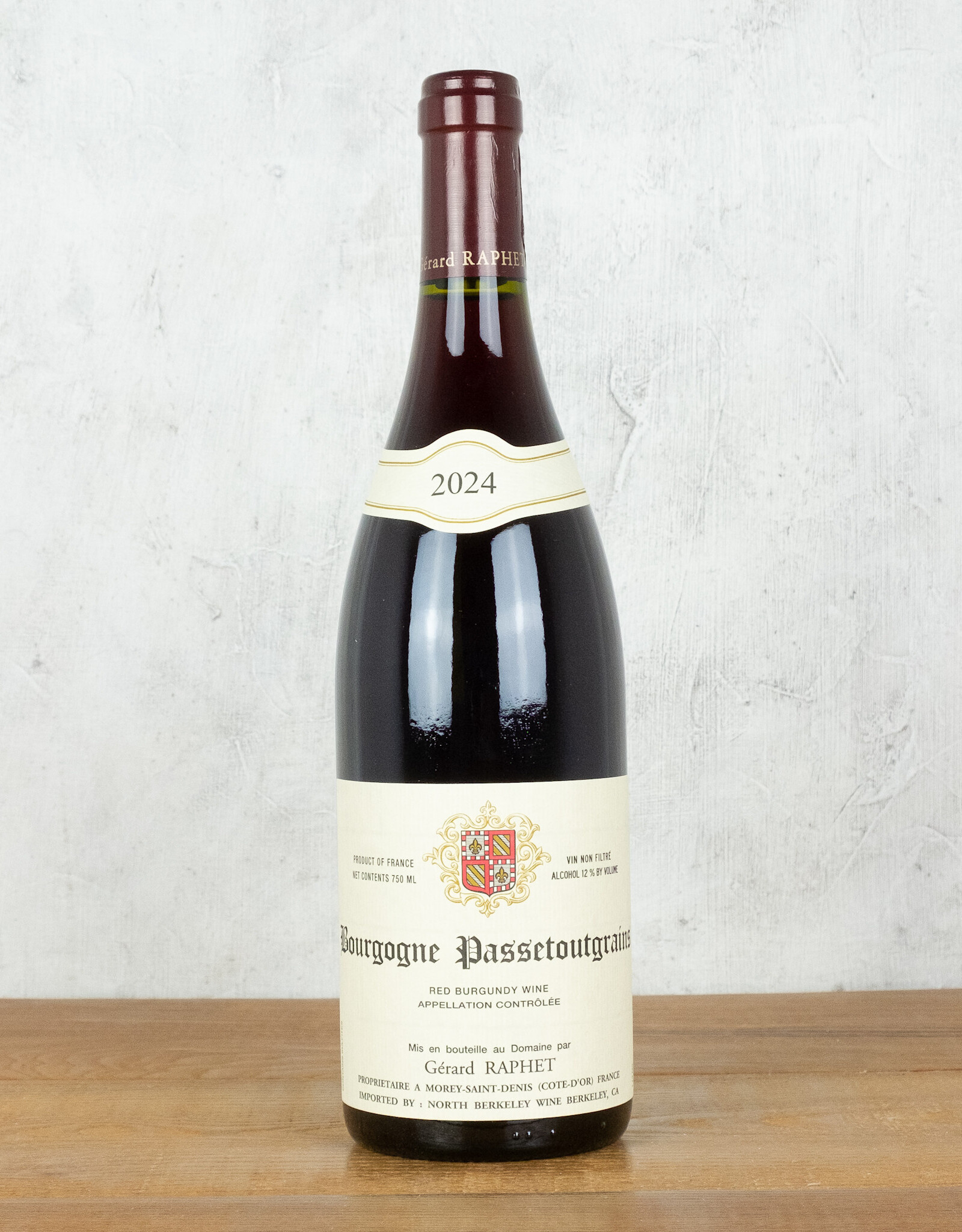 Gérard Raphet Bourgogne Passetoutgrains