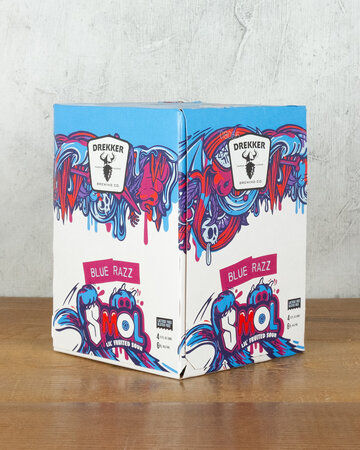 Drekker Smol Blue Razz Fruited Sour 4pk