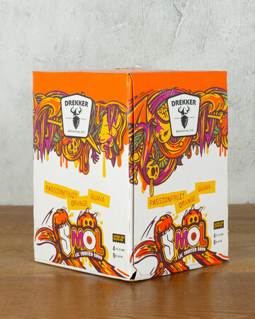Drekker SMOL Passionfruit Guava Orange Fruited Sour 4pk