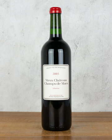 Vieux Chateau Champs de Mars Johanna Bordeaux ‘05