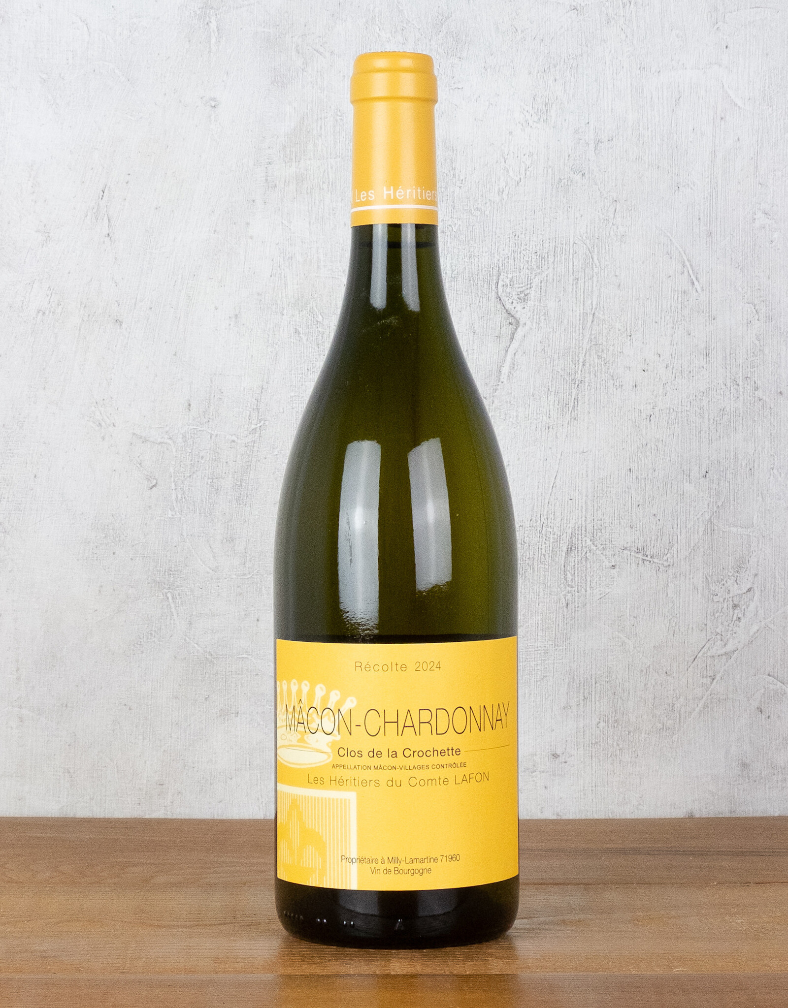 Les Heritiers du Comte Lafon Macon-Chardonnay Clos de la Crochette 2024