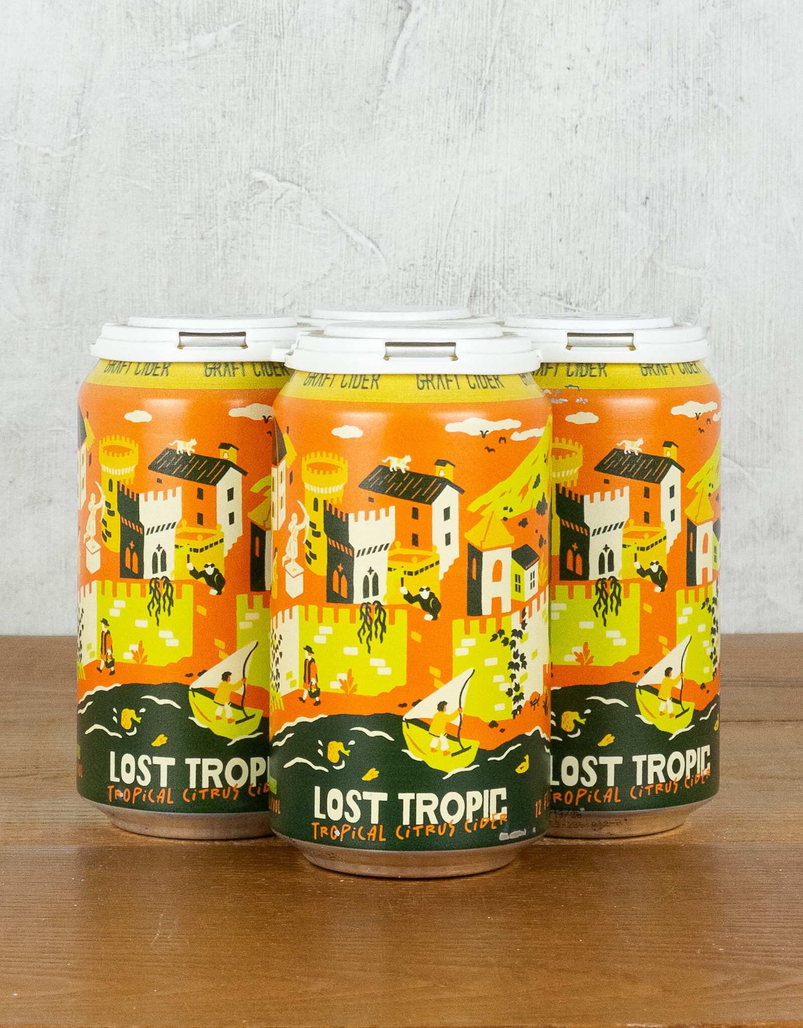 Graft Cider Lost Tropic Cider 4pk