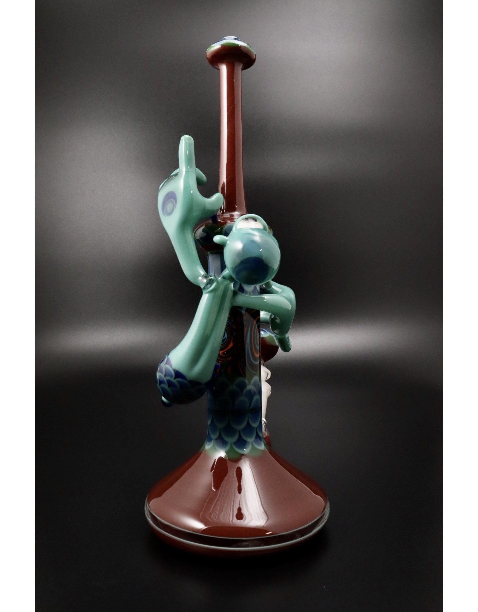 TYME Blue Guy Plunger Water Pipe