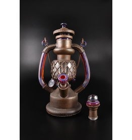 Eric Anders / Troy Bennett Glass (TAB) Electroformed Lantern Water Pipe