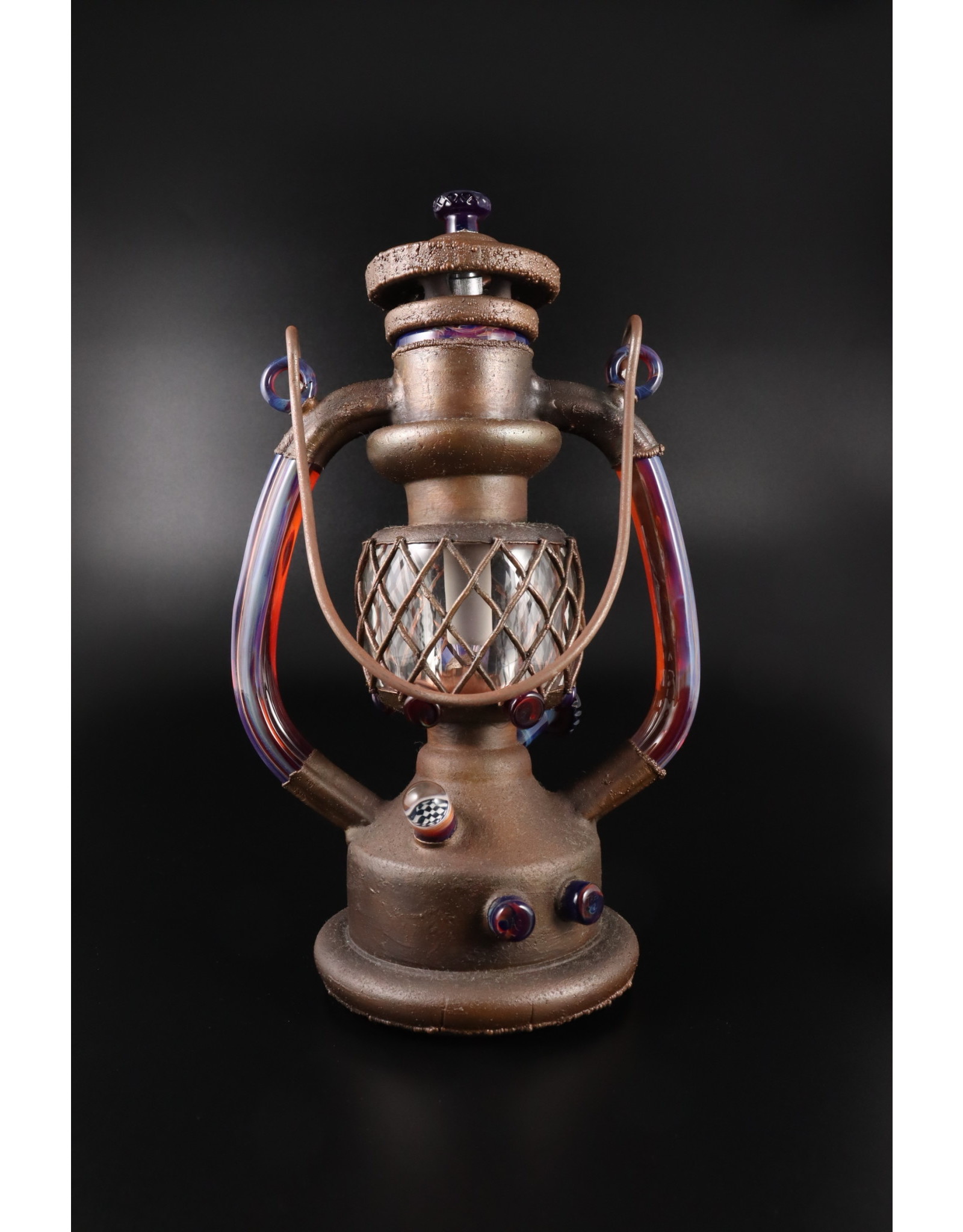 Eric Anders / Troy Bennett Glass (TAB) Electroformed Lantern Water Pipe