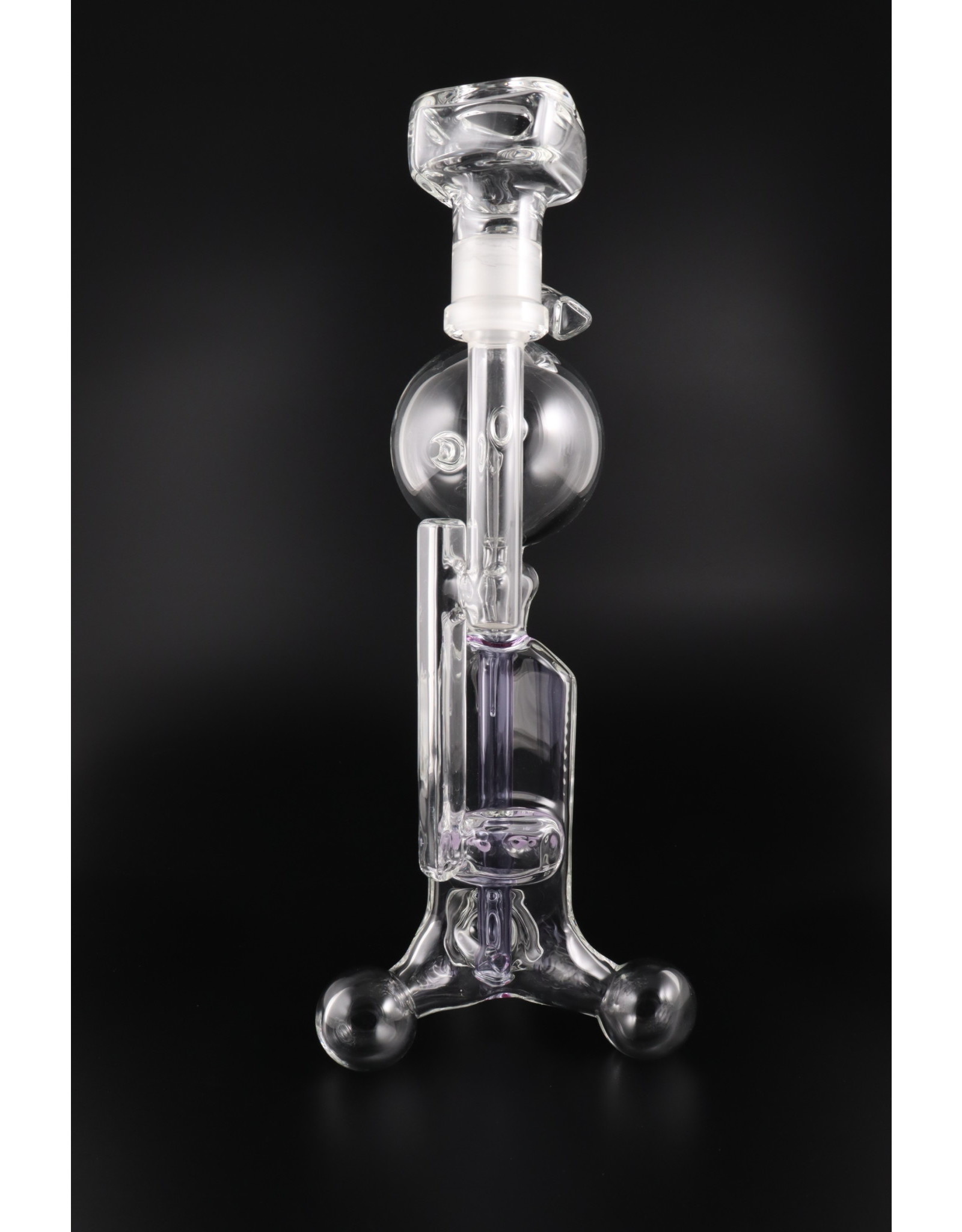 Hamm's Waterworks Sputnik Coriolis Recycler - Lavender - Water Pipe