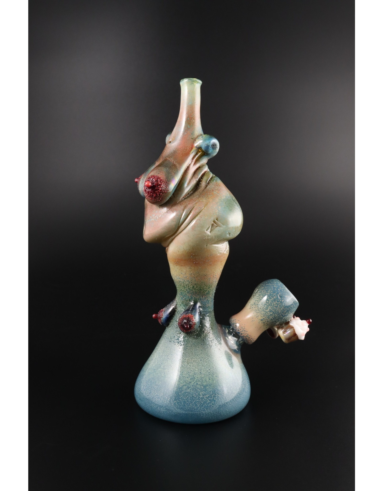 Zii Glass Fatty Rig w/ Cupcakes Water Pipe