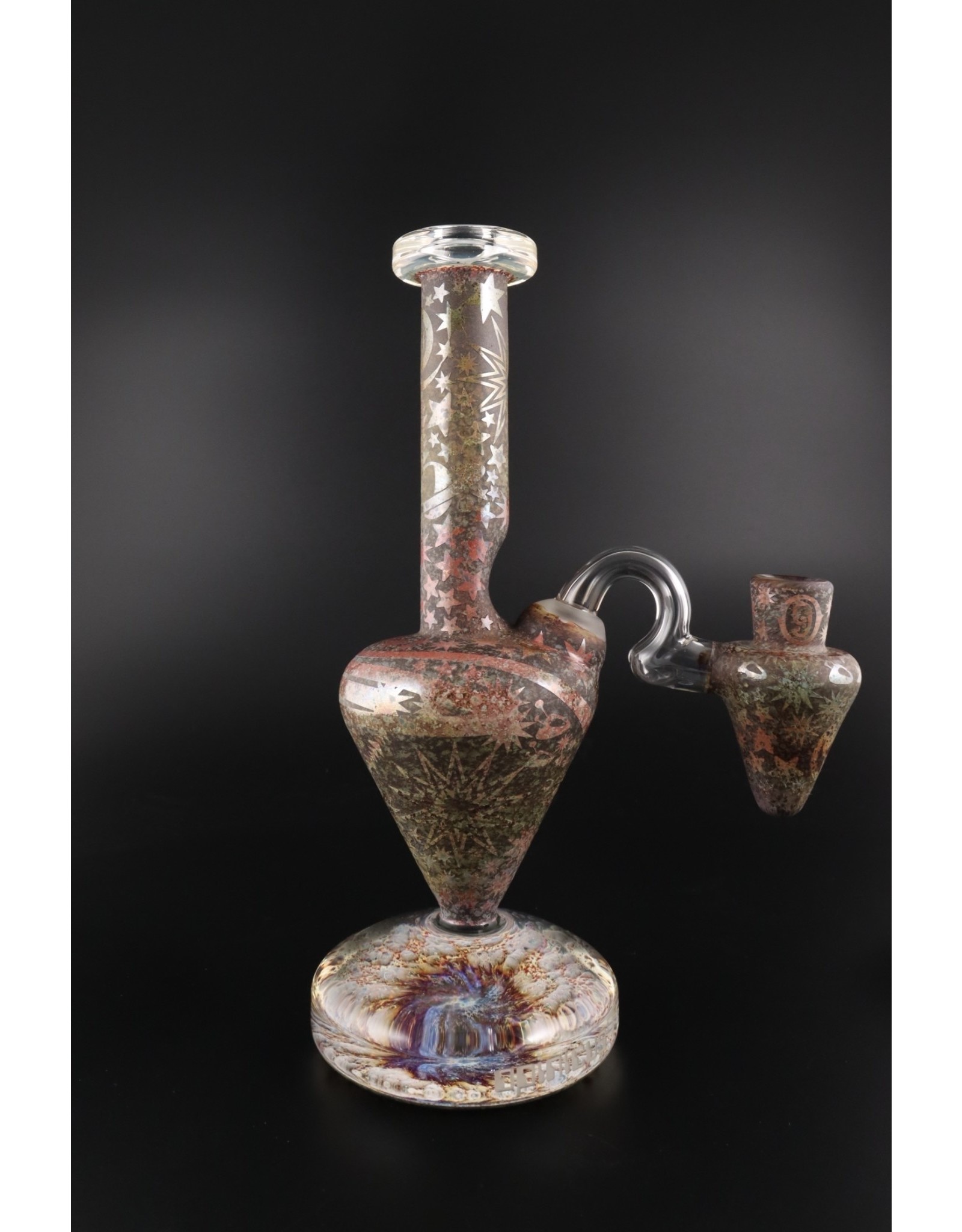 Opinicus9 Space Invader Fat Bottom Water Pipe