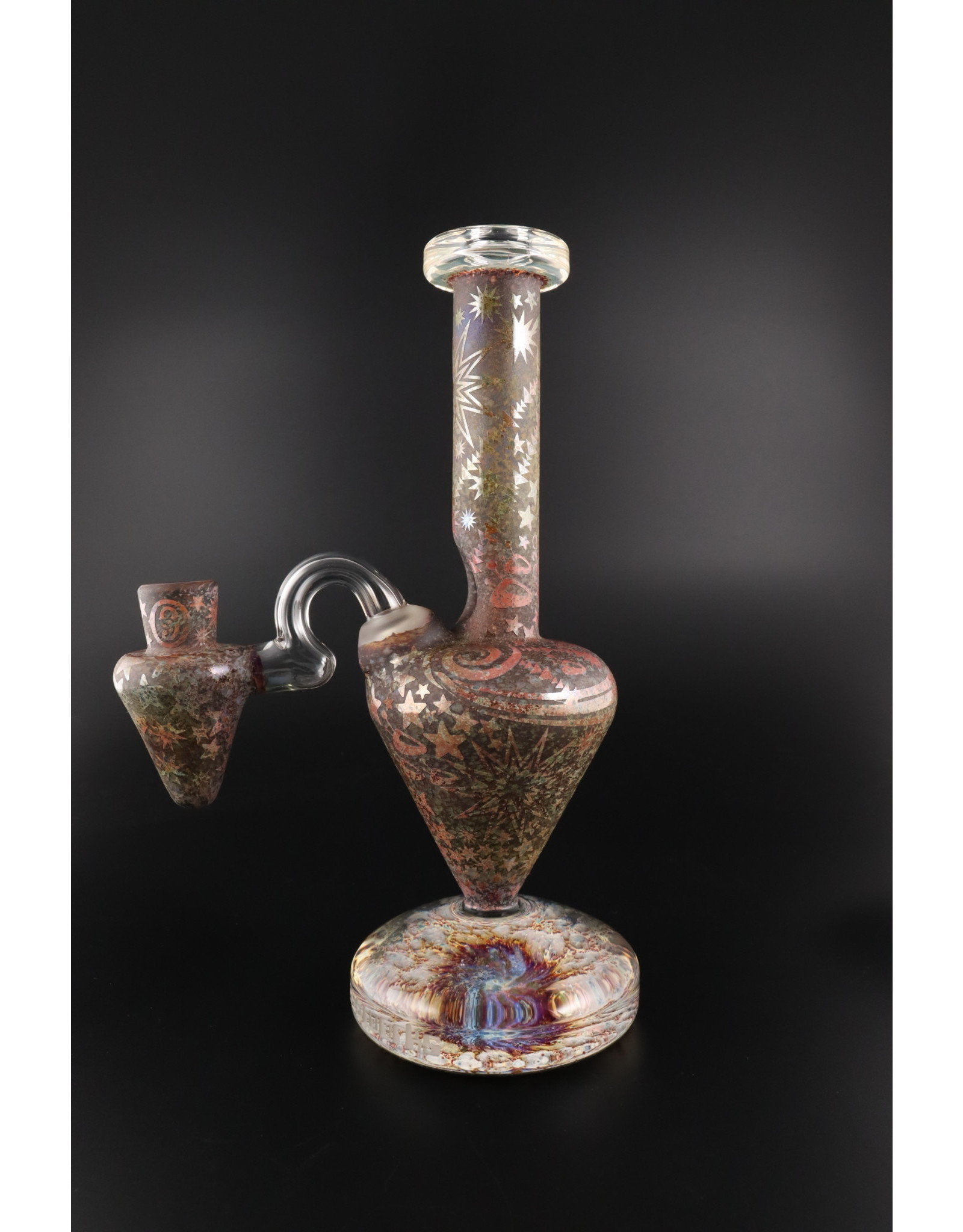 Opinicus9 Space Invader Fat Bottom Water Pipe