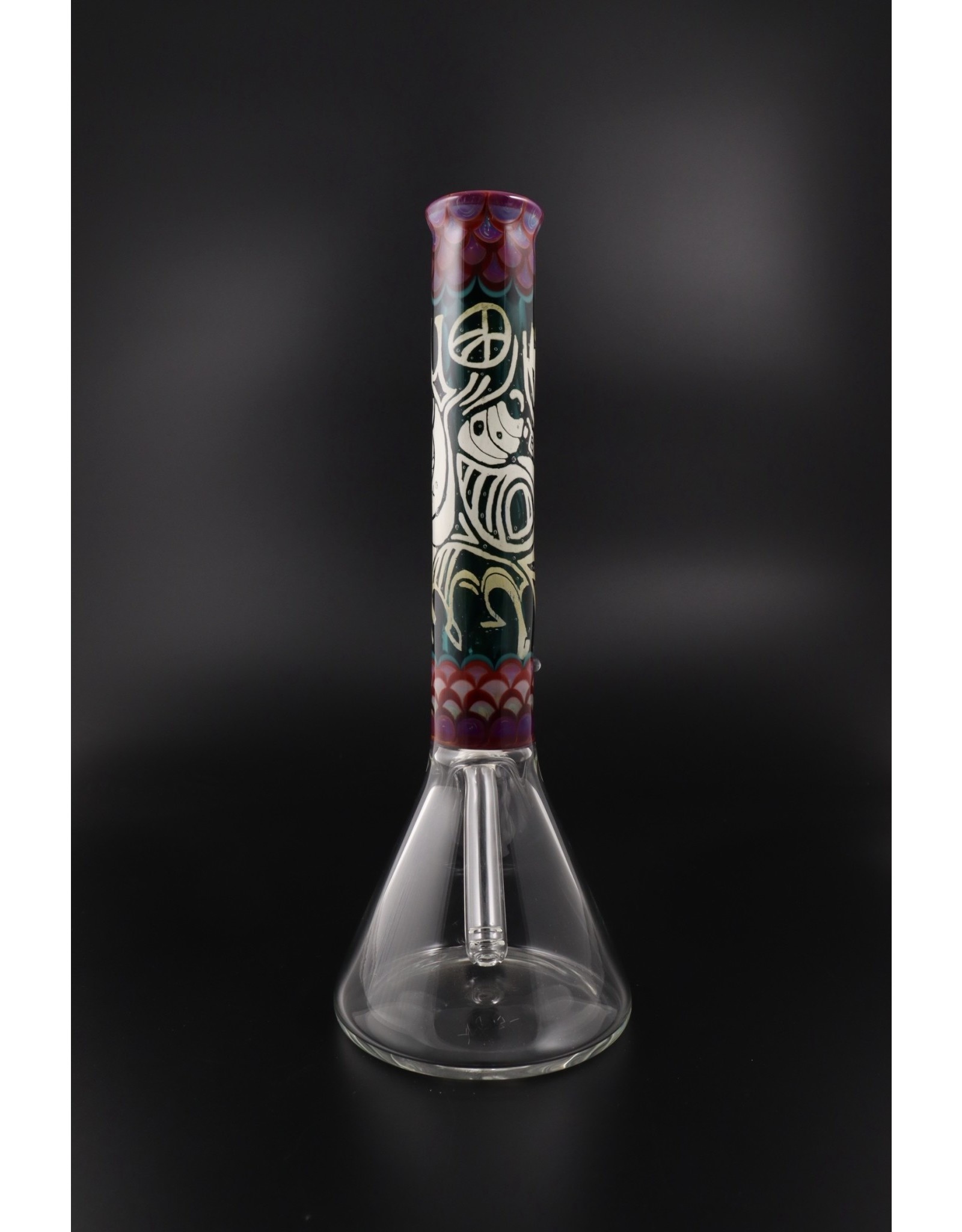 TYME Mini Tube Tyme and T-Bomb Collab Water Pipe