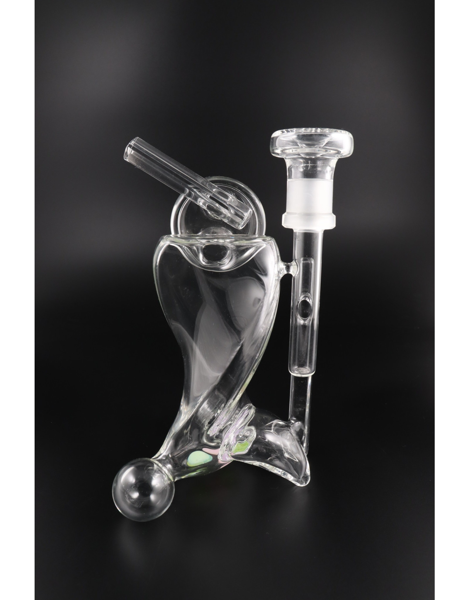 Hamm's Waterworks Twisted Tripod - Key Lime Water Pipe