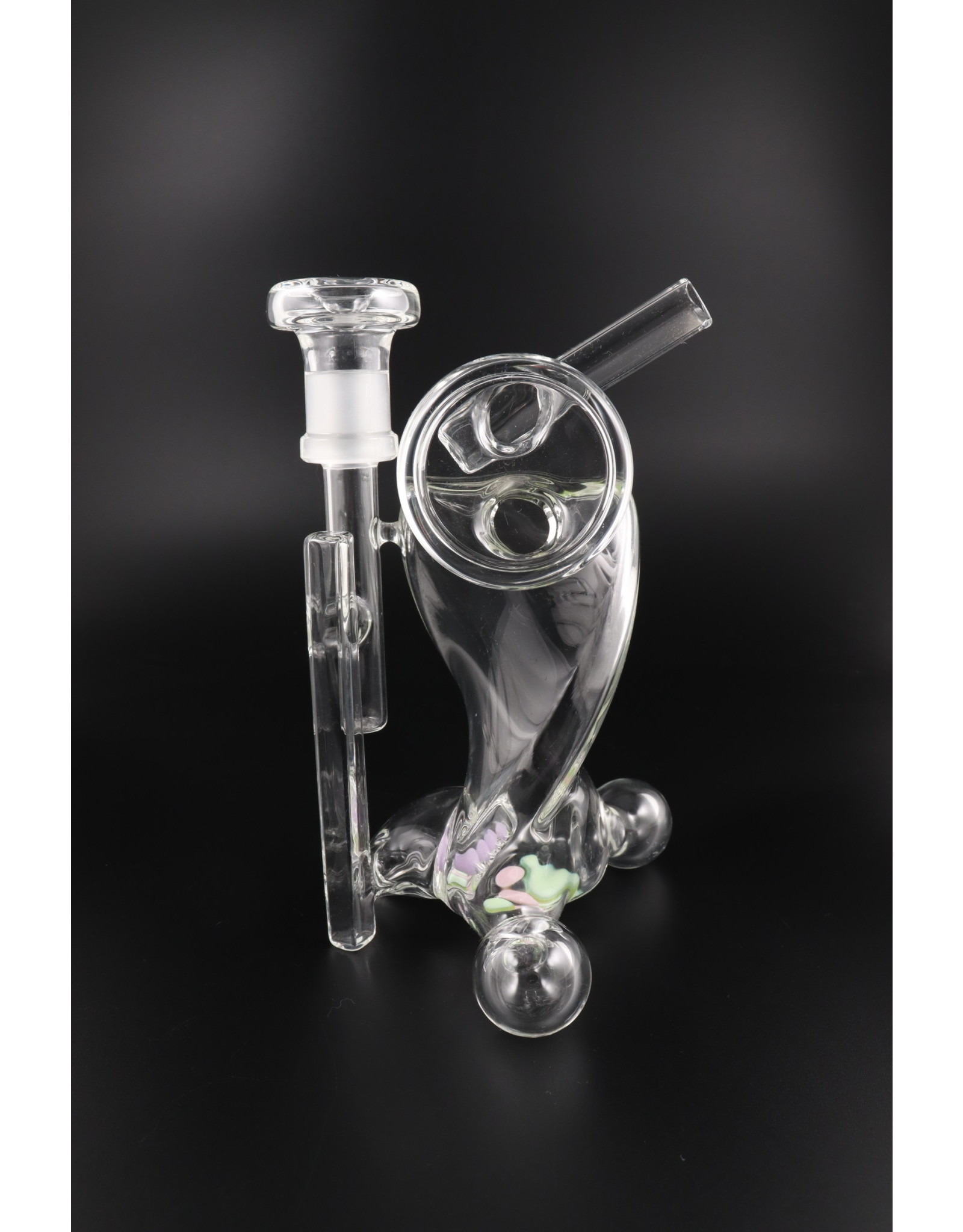 Hamm's Waterworks Twisted Tripod - Key Lime Water Pipe