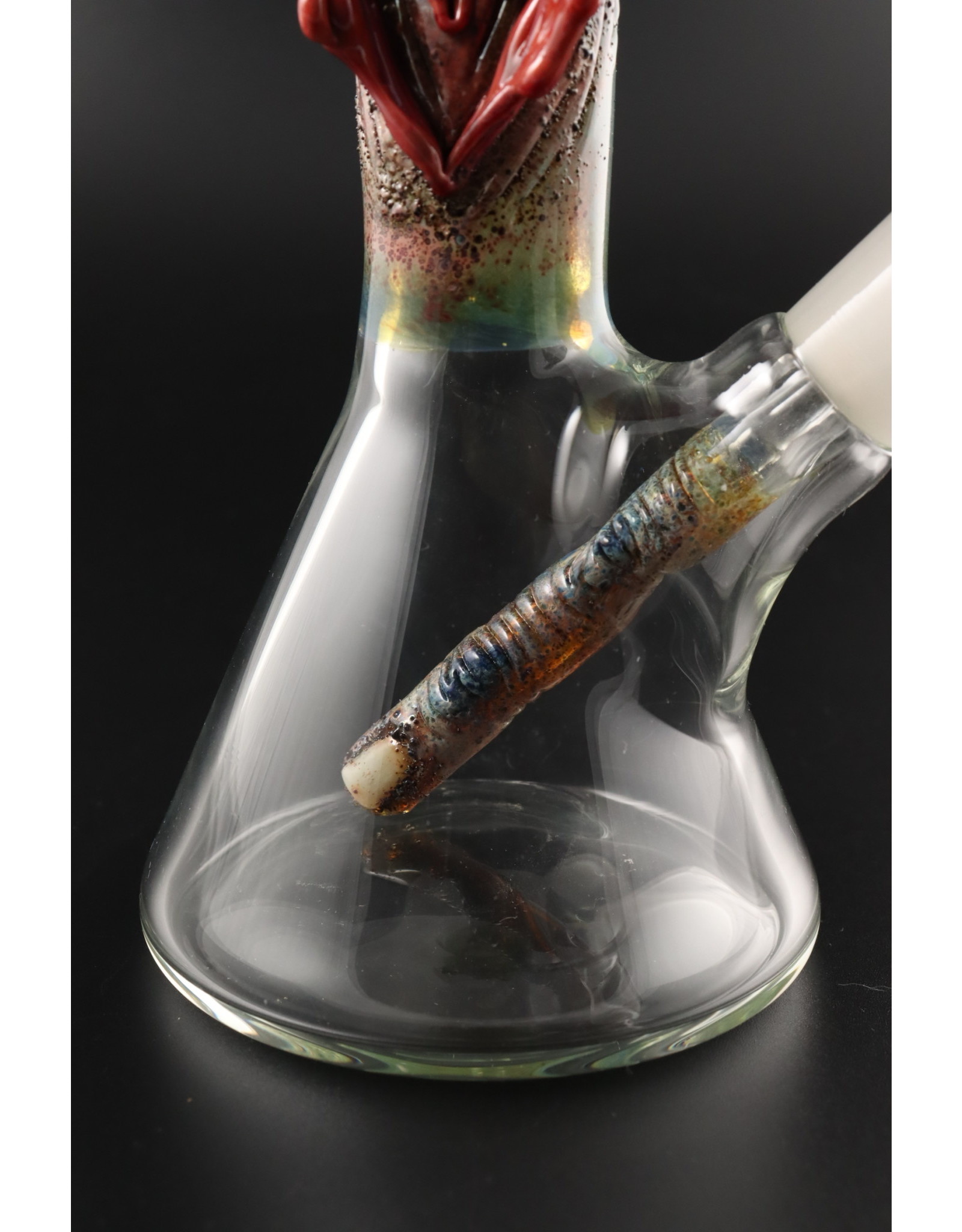 Zii Glass Vagina Mini Tube Water Pipe