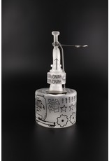 Zach Puchowitz Zach Puchowitz 3" Civic Bubbler w/ Hook Water Pipe