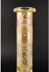 Opinicus9 Custom Fumed/Graal Worked Water Pipe