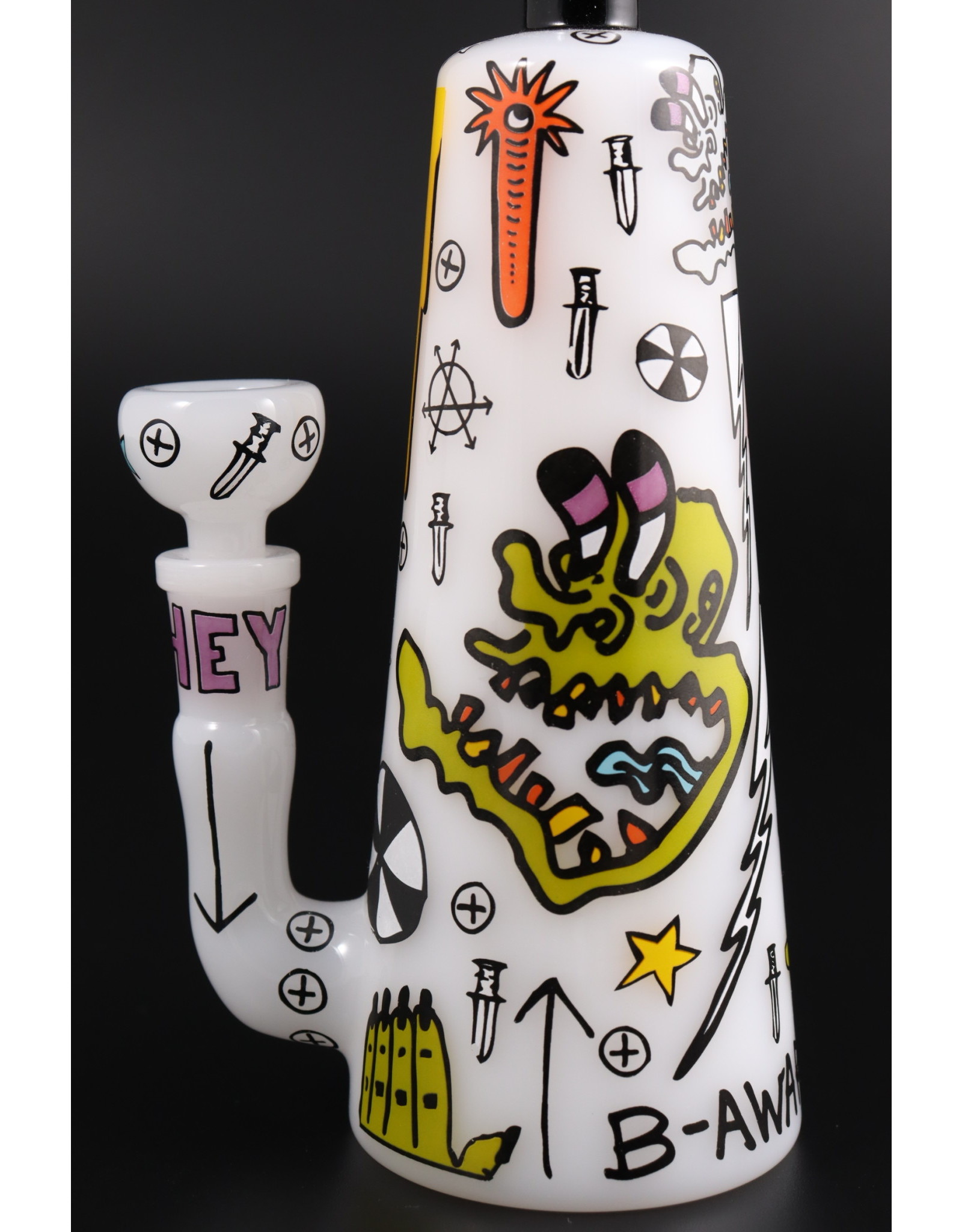 Zach Puchowitz Mini Tower 10mm Stemless Water Pipe