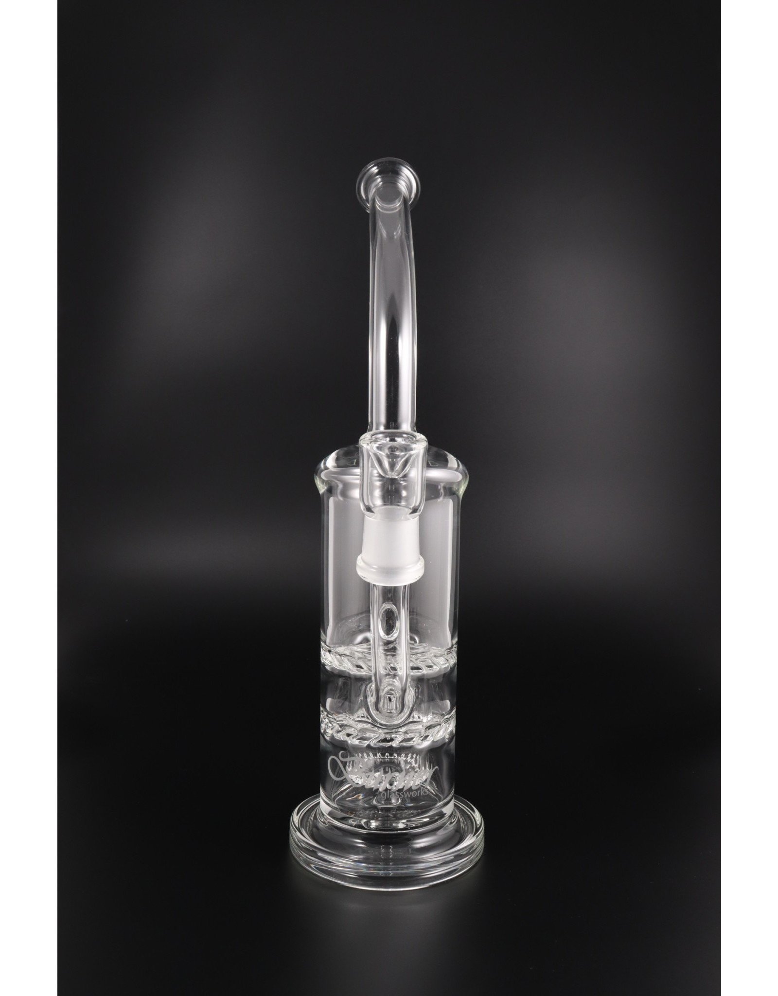 Burner Glassworks Double Turbine Water Pipe