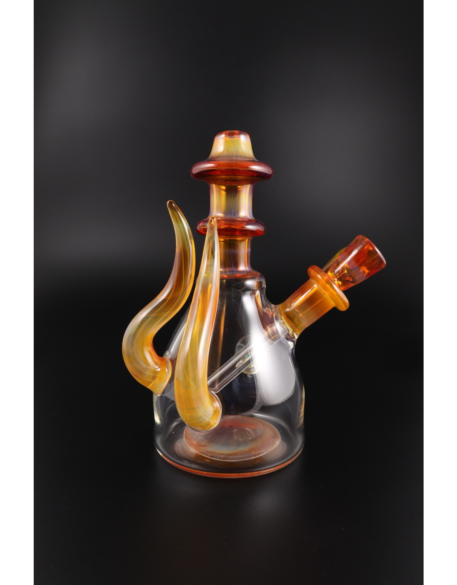 Muph Glass Full Color Horn Beaker Water Pipe