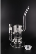 S. Peirce Glass Showerhead Perk w/Jug Storage Water Pipe