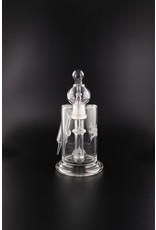 GFM STACKT Inline w/Glass Dabber & Holder Attached Water Pipe