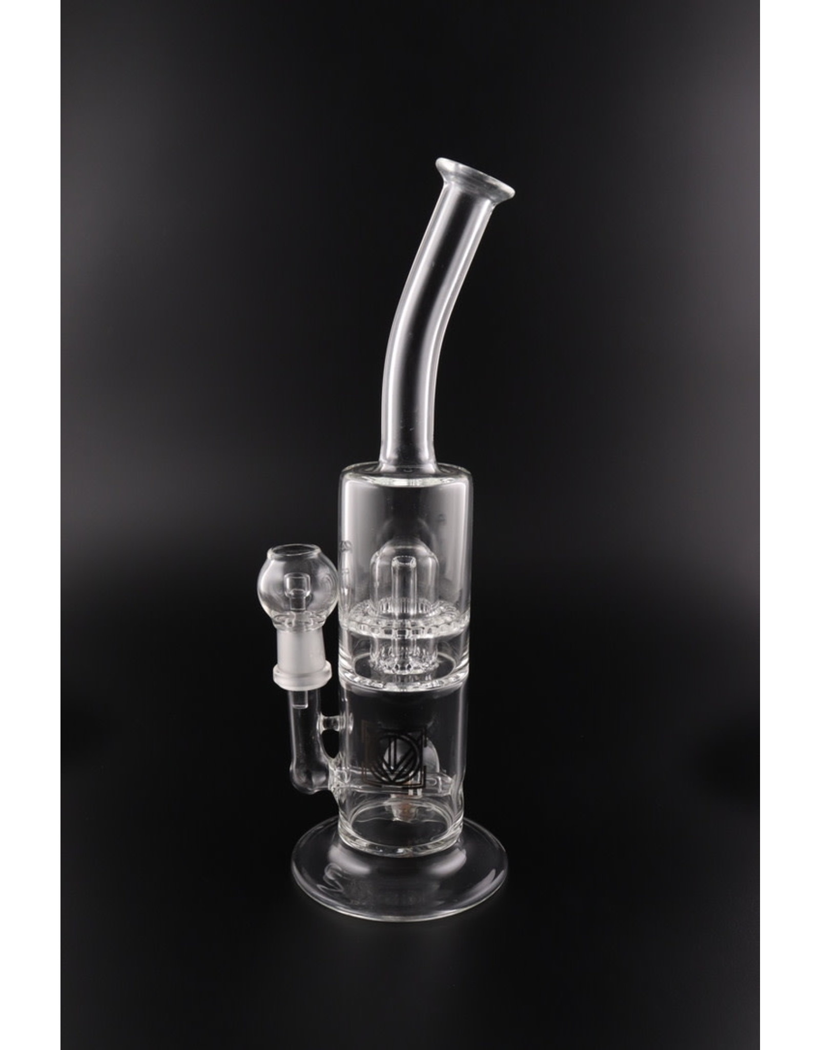 Licit Glass Double Micro Rig Water Pipe