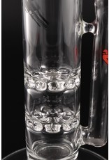 Home Blown Glass Double Snowflake Perk Water Pipe