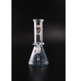 Glowfly Glass 10" Color Wrap Beaker Base Water Pipe - 14mm GonG 45°