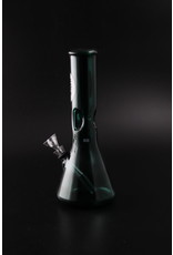 Glowfly Glass 10" 44mm Full Color Beaker Base w/Ice Catch - 9mm Pullbowl
