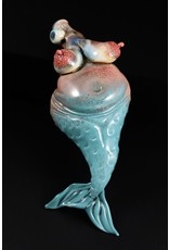 Zii Glass Mermaid Princess Hand Pipe