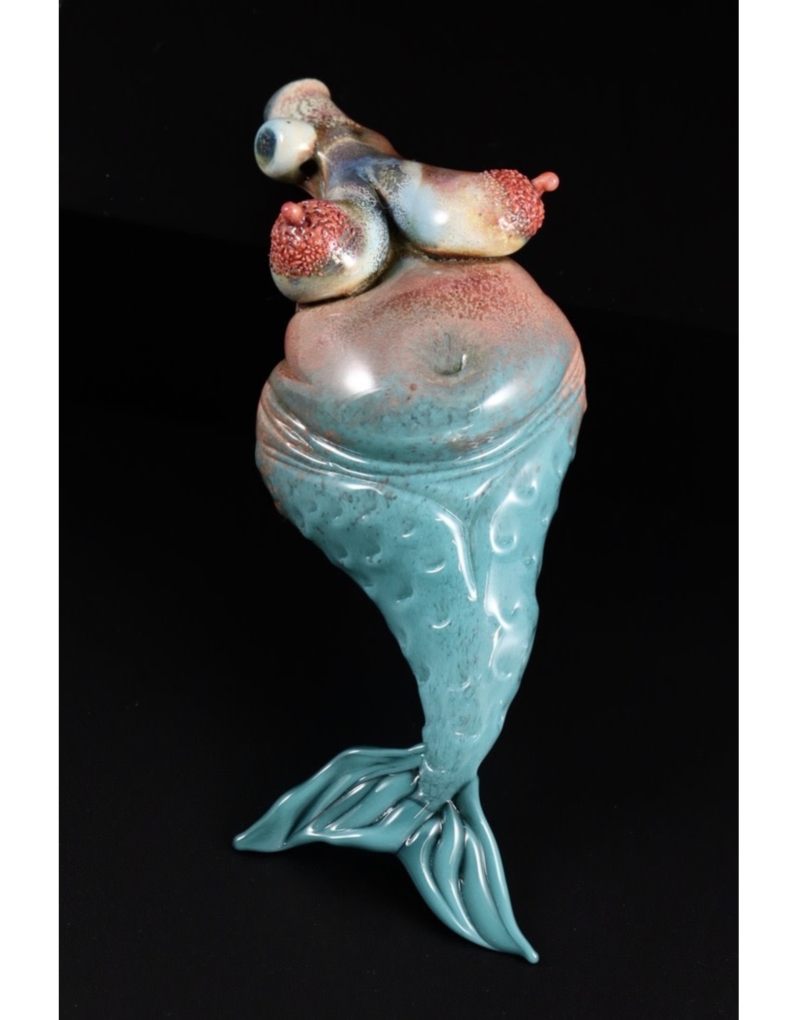 Zii Glass Mermaid Princess Hand Pipe