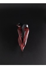 Antony Rigles Black/Red Sherlock Hand Pipe