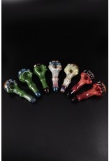 Berning Glass Reticello End Cap Hand Pipe