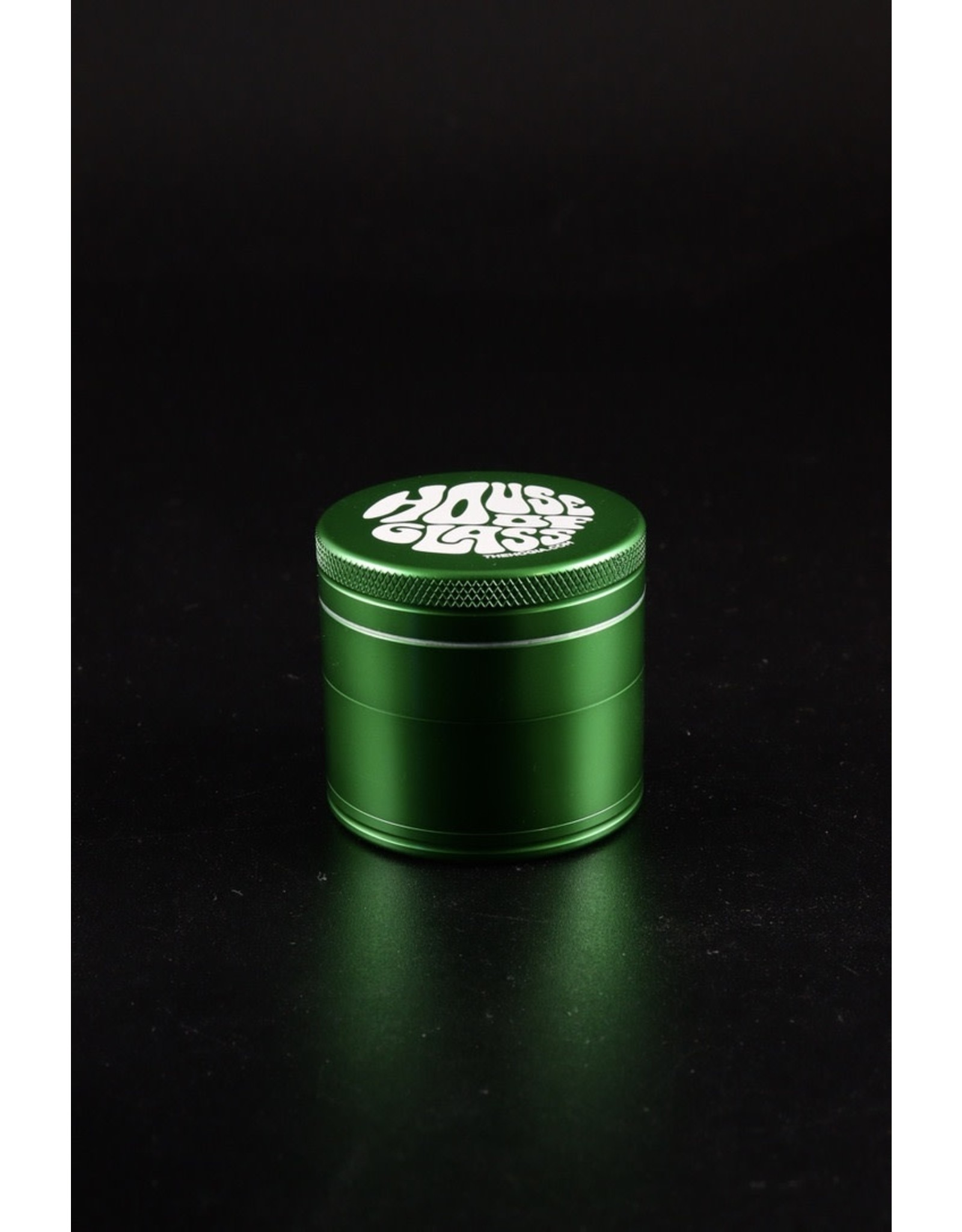 House of Glass Custom House of Glass Logo Metal Grinder