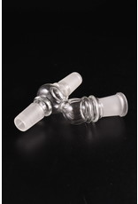 DSK Distribution 19mm Female to 19mm Male/19mm Male - 45˚ Reclaim Collector Adapter