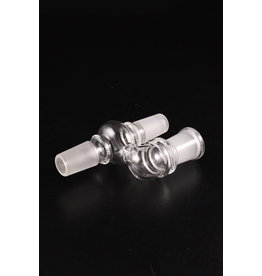 DSK Distribution 19mm Female to 19mm Male/19mm Male - 90˚ Reclaim Collector Adapter